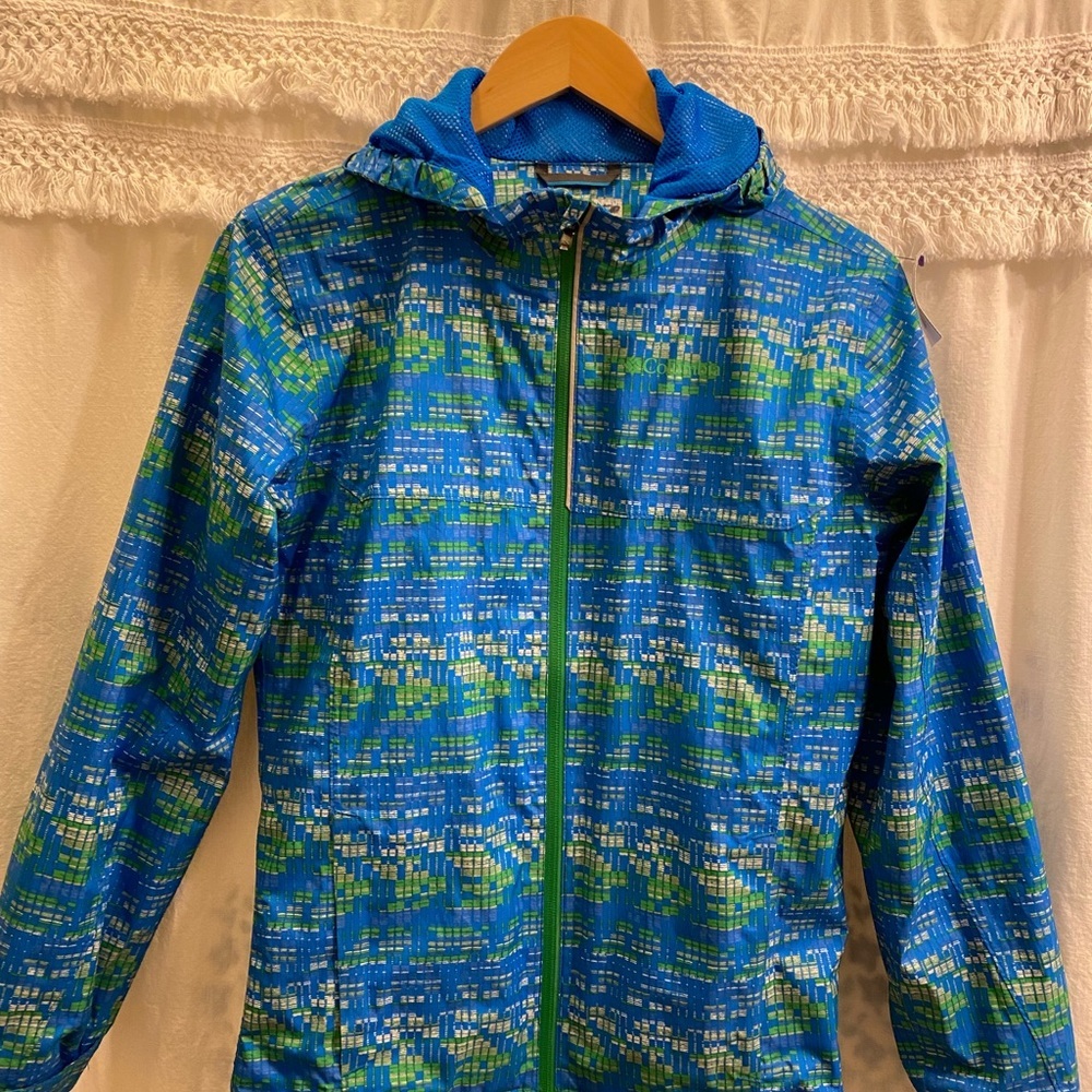 Columbia splash maker youth jacket waterproof Omni tech - Picture 4 of 9